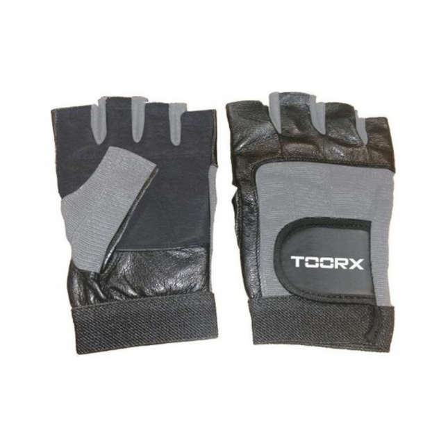 Harjoitushanskat TOORX Professional Gloves, musta-harmaa (L)