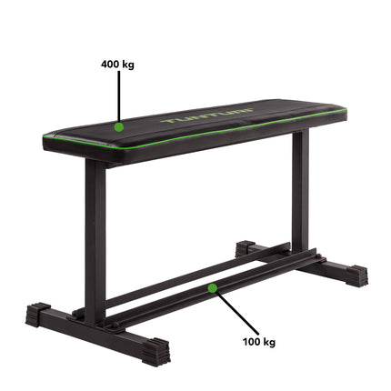 Treenipenkki TUNTURI FB20 Flat Bench
