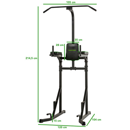 Kuntosalilaite Tuntur PT20 Power Tower