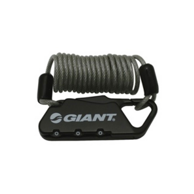 Vaijerilukko GIANT Surelock Air Loop, musta