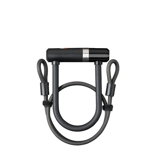 U-lukko AXA Newton Mini+Cable 100*8, teräskaapelilla
