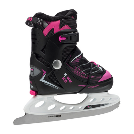 Lasten jääkiekkoluistimet FILA X-One Ice G Musta/Pink (L)