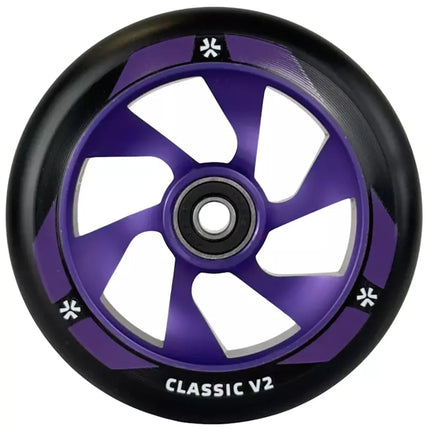 UNION Classic V2 Pro Scooter Wheel 110mm, musta/violetti