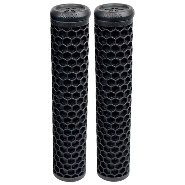 Union Honeycomb Soft Grips -kahvat, mustat