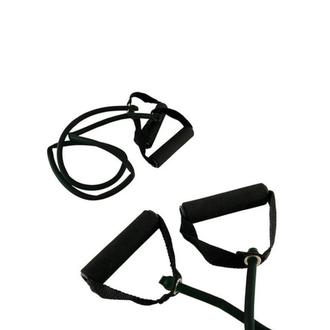 Joustava kumi TOORX Elastic Tube, vahva, musta