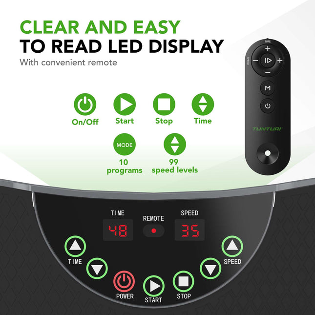 Vibratsiooniplaat TUNTURI Cardio Fit V30