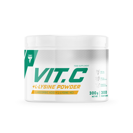 Vitamiinipulber TREC VIT. C + L-lysiinijauhe 300g