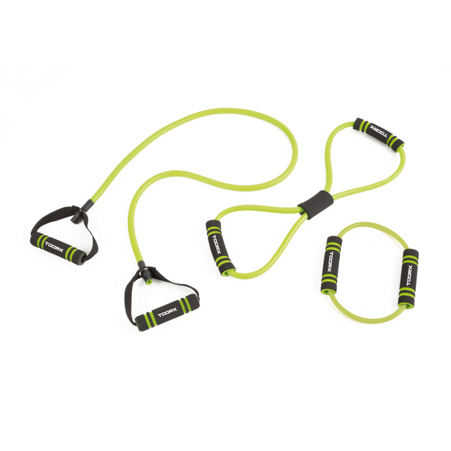 TOORX Joustavat nauhat pehmeillä kahvoilla, vihreä